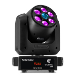 &bdquo;BeamZ Cobra 160&ldquo; judanti LED galva su &bdquo;Bee Eye&ldquo;