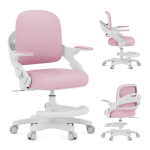 Vaiki&scaron;ka kėdė prie ra&scaron;omojo stalo Junior 4.3 Pink