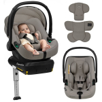 Automobilinė kėdutė su pagrindu Lionelo Astrid i-Size SET Beige Taupe