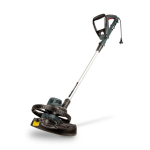 Elektrinis žolės trimeris žolės pjovimui 650W 32cm 1.5mm POWPG40220 POWERPLUS