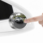 Apvalūs papildomi automobilio veidrodėliai 360&deg; reguliuojami plataus kampo, 2vnt