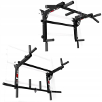 Skersinis su lygiagretėmis gimnastikos sienelei K-Sport, iki 200 kg, juodas