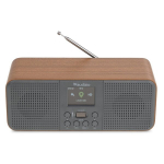Audizio Bucine stereo internetinis radijas su DAB+, tamsiai pilkas