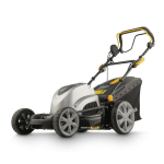 Powerplus POWPG6290 elektrinė vejapjovė savaeigė žolės pjovimui 1800W 460mm žolės surinktuvas 60L
