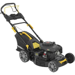 Powerplus POWXG60300 benzininė vejapjovė savaeigė žolės pjovimui 224cc 560mm elektrinis užvedimas žolės surinktuvas 65L iki 2000m2 vejai