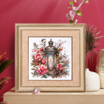 Siuvinėjimo rinkinys Magic Needle "Lantern in Bloom" 70-44