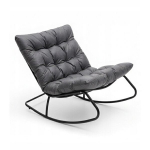 Supamas fotelis Gordon 73x118x67 cm, pilkas