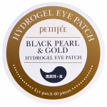 Paakių pagalvėlės Petitfee Black Pearl & Gold Hydrogel Eye Patch 60 vnt.