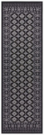 Nouristan Mirkan kiliminis takelis Sao Buchara 80x250 cm, juodas