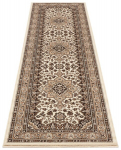 Nouristan Mirkan kiliminis takelis Parun Tabriz 80x250 cm, smėlio spalvos