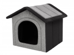 Guolis-būda Hobbydog Inari Light Grey Black, 52x46 cm