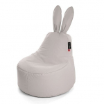 Vaiki&scaron;kas sėdmai&scaron;is Qubo&trade; Baby Rabbit Silver Pop Fit, pilkas
