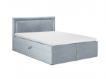 Lova Mazzini Beds Yucca 200x200cm, &scaron;viesiai mėlyna