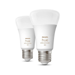 LED lemputė Philips E27, 806 lm, 6500 K, 2 vnt.