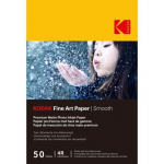 Matinis fotopopierius Kodak Fine Art Paper 9891093, 10x15 cm, 230g/m&sup2;, 50 lapų