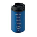 Mėlynas termo puodelis &bdquo;Sėkmė &ndash; tai daryti...&ldquo;