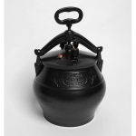 Afgano kazanas 15L, juodas