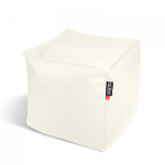 Pufas Qubo&trade; Cube, dirbtinė oda, kreminis