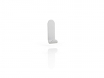 Kabliukas A-Hook Soft, pilkas, ZoneDenmark, 2,5 x 3,3 x 7,5 cm