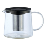 Stiklinis arbatinukas su sieteliu, 0.6l