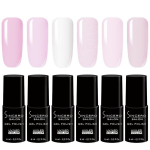 Gelinio nagų lako rinkinys Sincero Salon Sweet Pink, 6 vnt. x 6 ml