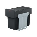 Įmontuojamas atliekų konteineris EcoLine Design L 2x14L, juodas