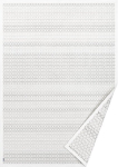 Narma dvipusis &scaron;enilinis kilimėlis Tsirgu, white, 80 x 250 cm