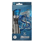 Smiginio strėlytės Harrows Assassin Darts 80% Steeltip, 3 vnt., mėlynos, pilkos