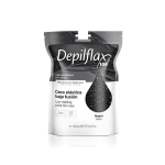 Depilflax 100 lankstus žemos lydymosi temperatūros epiliacijos va&scaron;kas pearl negra black 1000 g