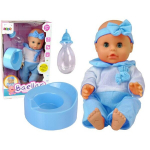 Leantoys Lėlė mėlyna pižama
