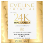 Dieninis veido kremas brandžiai odai Eveline 24k Snail&Caviar 50 ml
