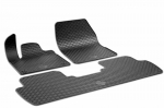 Kilimėliai CITROEN DS7 CROSSBACK E-Tense 2017-&gt 3pcs. black/ 222349