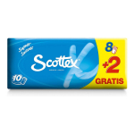 Popierinės servetėlės Scottex 3 sluoksniai, 10 x 10 vnt
