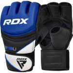 Bokso pir&scaron;tinės treniruotėms RDX MMA F12, mėlynos
