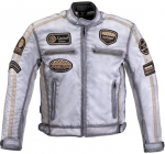 Vyri&scaron;ka moto striukė W-TEC Patriot tekstilinė - White 6XL
