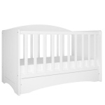Kūdikių lovytė Kocot Kids Classic 1, 60x120 cm, balta