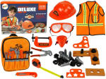 Žaislinis statybos įrankių rinkinys berniukams Lean Toys, oranžinis