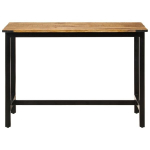 vidaXL Valgomojo stalas, 110x60x76 cm, mango medienos masyvas