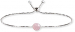 Engelsrufer Sidabrinė apyrankė su rožės žiedlapiu ERB-LILGEM-RQ, Pink