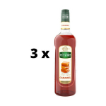 Sirupas Teisseire, karamelės skonio, 1 l x 3 vnt. pakuotė