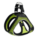 Dirželis - HUNTER - Hilo Comfort - XXS-XS - Citrininė žalia - Atspindintis 3M Scotchlite