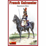 Klijuojamas Modelis MiniArt 16015 French Cuirassier. Napoleonic Wars. 1/16