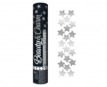 Konfeti patranka 30 cm, Silver Stars KP-SG30
