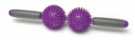 SISSEL&reg; Spiky Twin Roller masažuoklis, violetinis