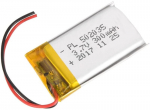 1 vnt. įkraunama lipo baterija 502035 (3,7 V, 300 mAh Lipo), skirta "Bluetooth" ausinėms, i&scaron;maniesiems laikrodžiams, kasos aparatams, medicinos prietaisams ir kitiems ne&scaron;iojamiesiems prietaisams