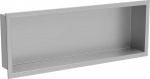 Mexen X-Wall-R įleidžiama sieninė lentyna, 60x20 cm, Inox