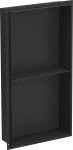 Mexen X-Wall-NR įleidžiama sieninė lentyna 2l, 60x30 cm, Black