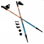 Teleskopinės &scaron;iaurieti&scaron;ko ėjimo lazdos Meadow Spokey, 105-135cm