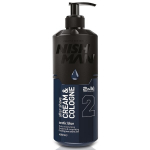 Kreminis losjonas po skutimosi Nishman After Shave Cream & Cologne 2in1 N.2 Artic Blue vyrams, 400 ml, 400 ml