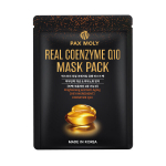 Lak&scaron;tinės veido kaukės Pax Moly Real Coenzyme Q10, 25 ml x 10 vnt.